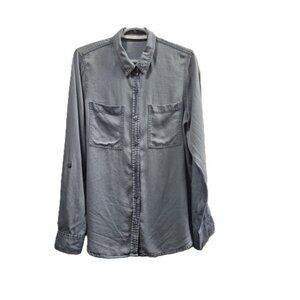 Calvin Klein Jeans Lightweight Chambray Shirt  Size M